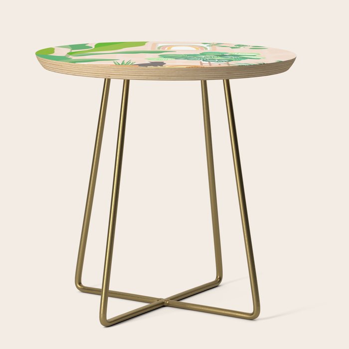 Home Green Home Garden with Cats Side Table Gallery Image 1