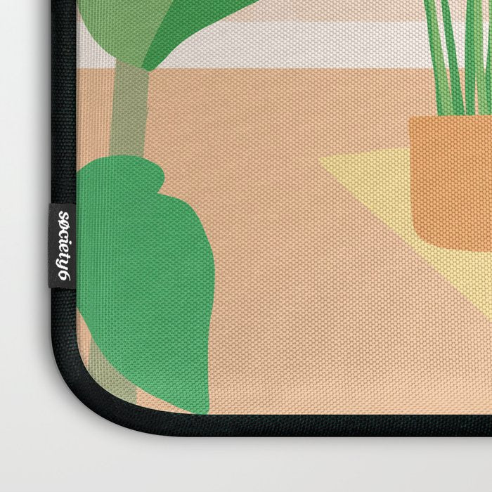 Home Green Home Garden with Cats Laptop Sleeve Gallery Image 3