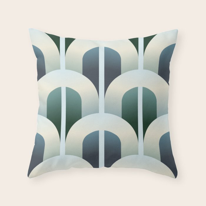 Blue gate Throw Pillow Gallery Image 6