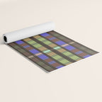 Fusion Colorful Toned Grids Yoga Mat Gallery Image 2