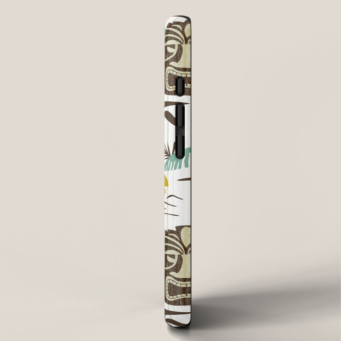 Island Tiki - White iPhone Case Gallery Image 2