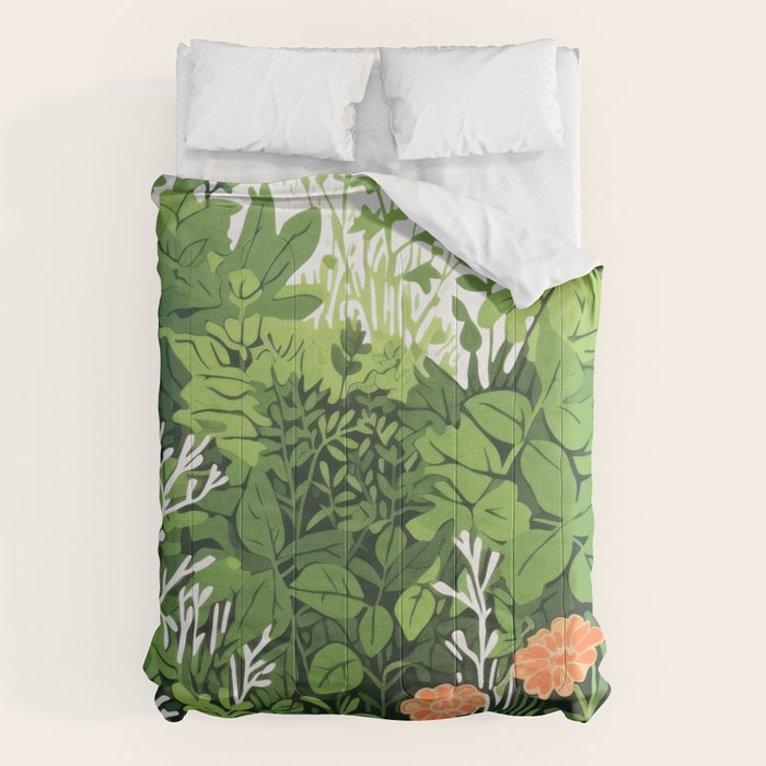 Small Green Gamble Comforter Gallery Image 1