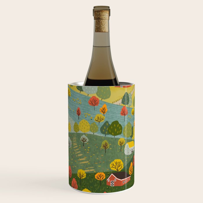 Fall villages Wine Chiller Gallery Image 3