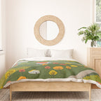 Fall villages Duvet Cover Gallery Image 3