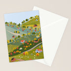 Fall villages Stationery Card Gallery Image 2