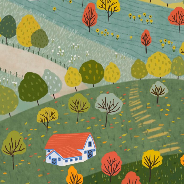 Fall villages Coffee Mug Gallery Image 2