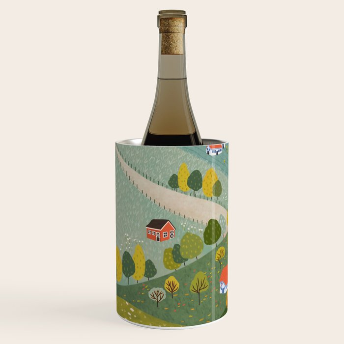 Fall villages Wine Chiller Gallery Image 2