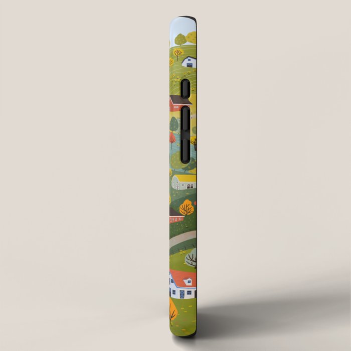 Fall villages iPhone Case Gallery Image 2