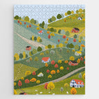 Fall villages Jigsaw Puzzle Gallery Image 1