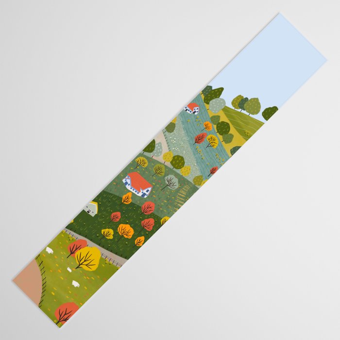Fall villages Table Runner Gallery Image 3