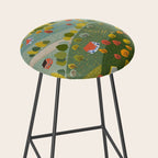 Fall villages Stool Gallery Image 2