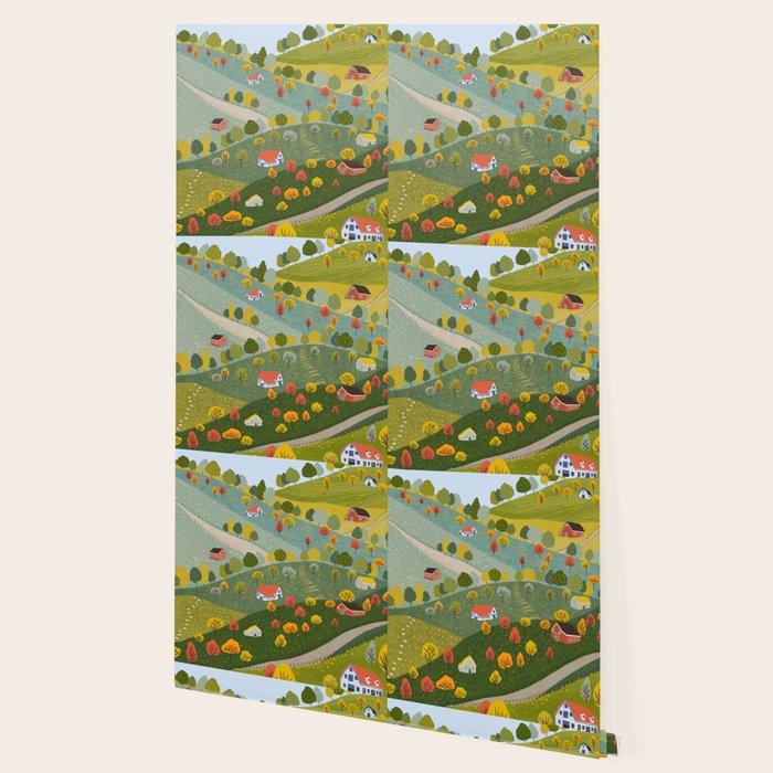 Fall villages Wallpaper Gallery Image 2