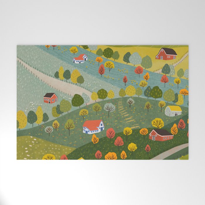 Fall villages Welcome Mat Gallery Image 1