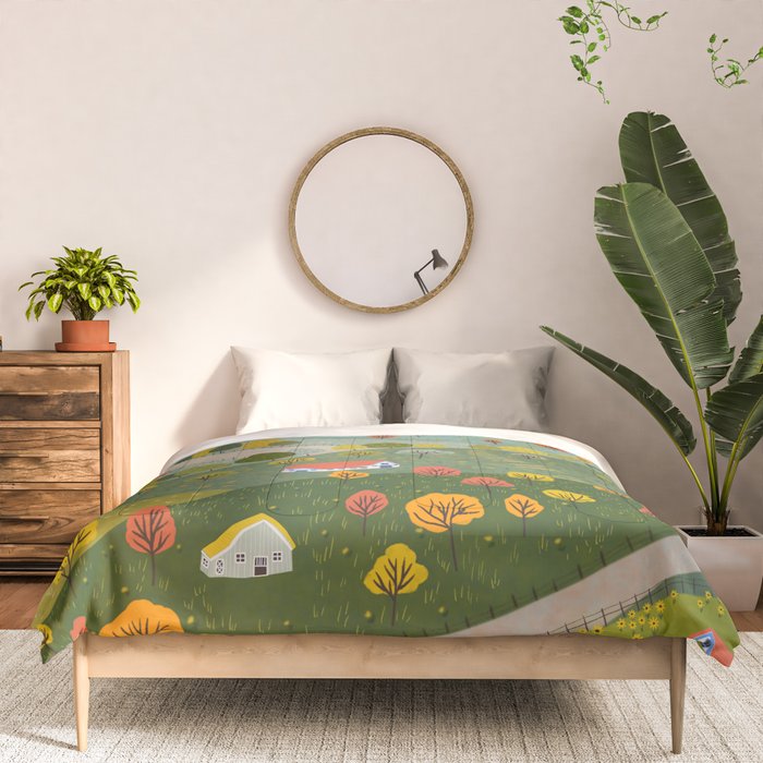 Fall villages Comforter Gallery Image 3