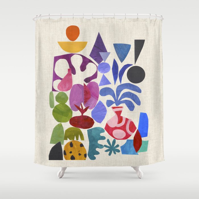 My Pomegranate Shower Curtain Gallery Image 1
