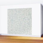 William Morris Middlemore Blue Cornflower Chalk Pattern Wall Mural Gallery Image 2