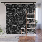 Marcella Mushrooms Wall Mural Gallery Image 1