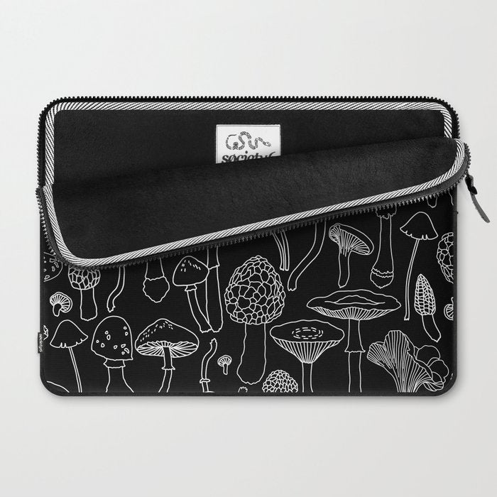 Marcella Mushrooms Laptop Sleeve Gallery Image 2