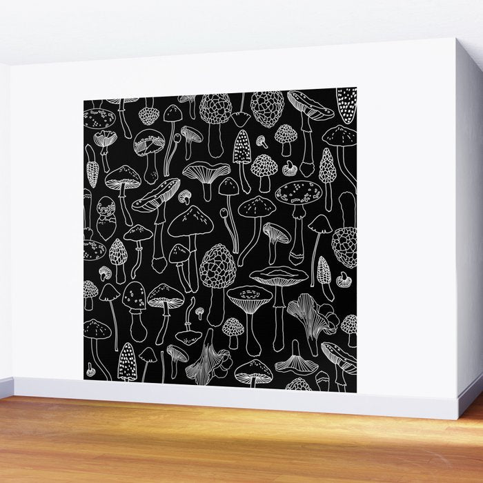 Marcella Mushrooms Wall Mural Gallery Image 2