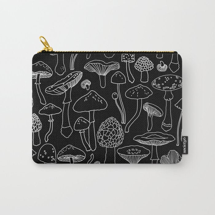Marcella Mushrooms Carry All Pouch Gallery Image 1