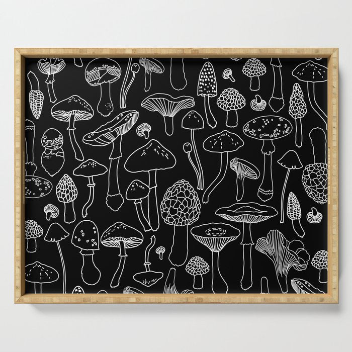 Marcella Mushrooms Serving Tray Gallery Image 1