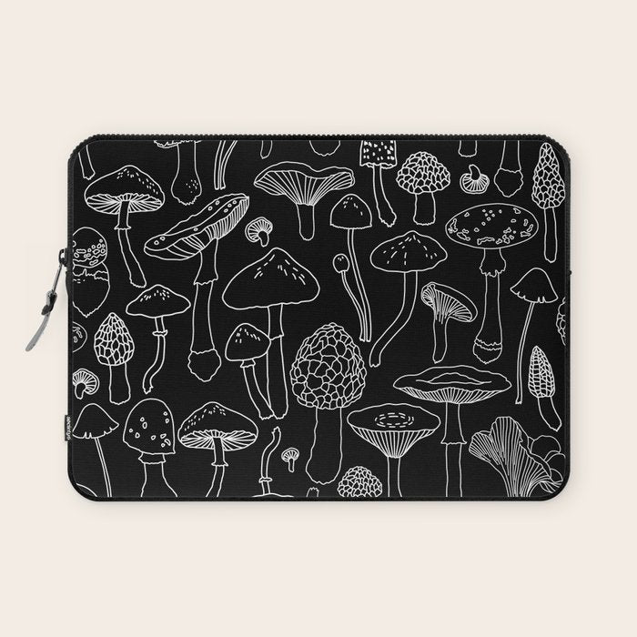 Marcella Mushrooms Laptop Sleeve Gallery Image 1
