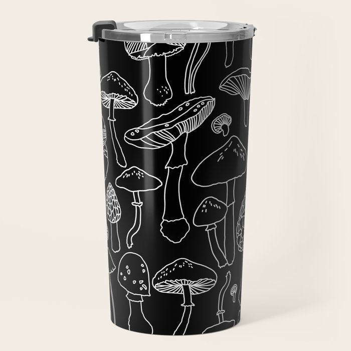 Marcella Mushrooms Travel Mug Gallery Image 3