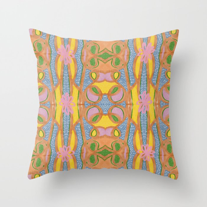 Kaleidescope Throw Pillow Gallery Image 1