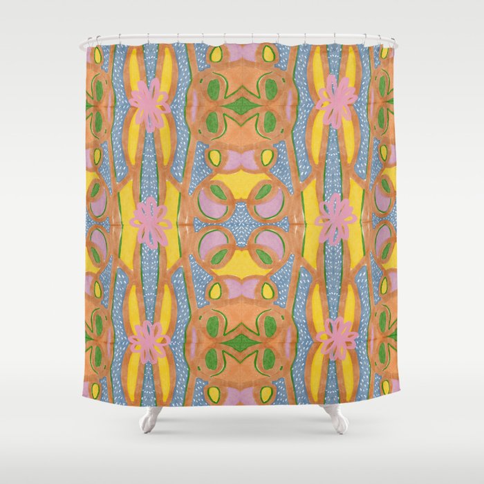 Kaleidescope Shower Curtain Gallery Image 1