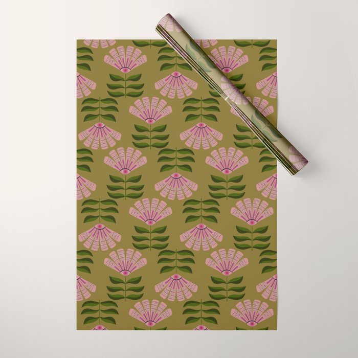 Gloriosa Daisy - eye flower Wrapping Paper Gallery Image 1