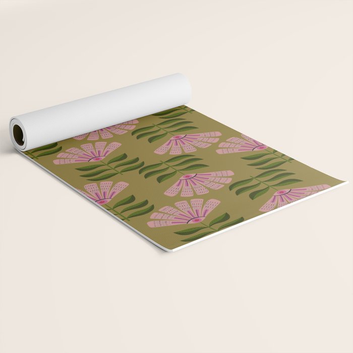 Gloriosa Daisy - eye flower Yoga Mat Gallery Image 2
