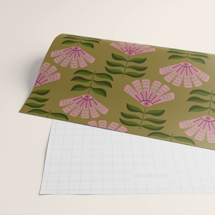 Gloriosa Daisy - eye flower Wrapping Paper Gallery Image 2