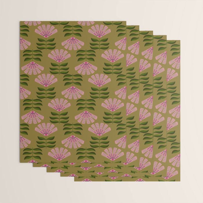 Gloriosa Daisy - eye flower Wrapping Paper Gallery Image 3