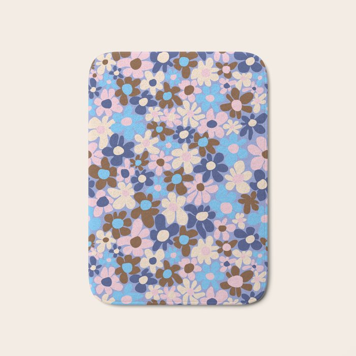 Amour blue Bath Mat Gallery Image 1