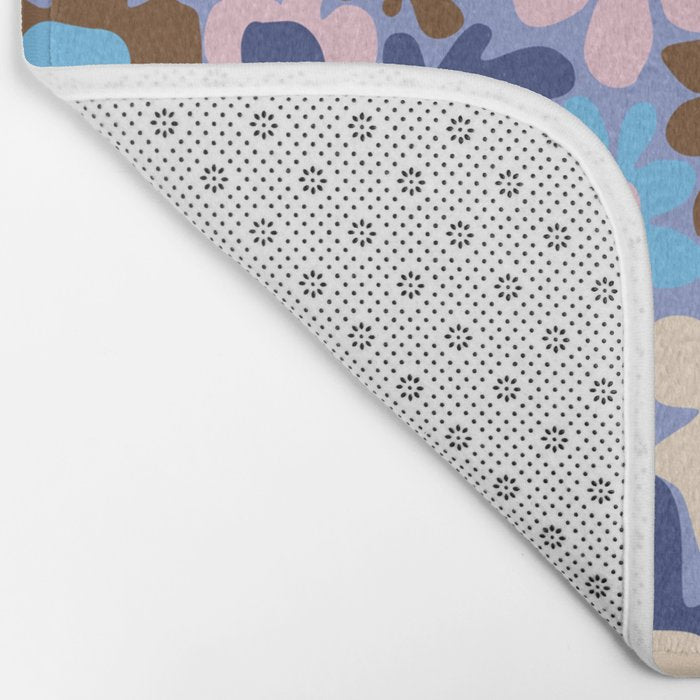 Amour blue Bath Mat Gallery Image 2