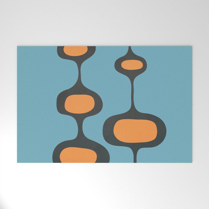Mid-Century Modern Abstract Art 18 Welcome Mat Gallery Image 1