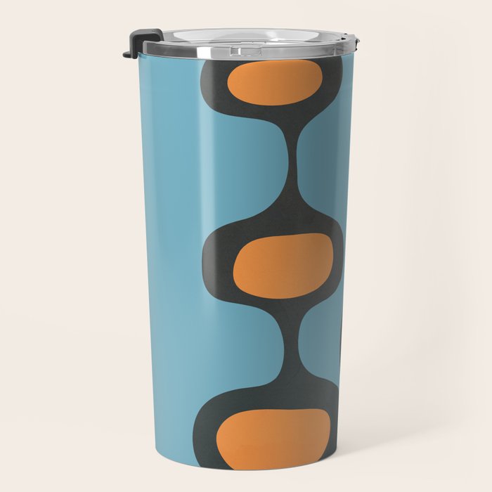 Mid-Century Modern Abstract Art 18 Travel Mug Gallery Image 3
