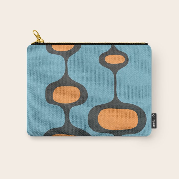 Mid-Century Modern Abstract Art 18 Carry All Pouch Gallery Image 1