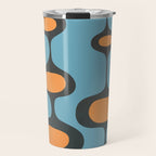 Mid-Century Modern Abstract Art 18 Travel Mug Gallery Image 1