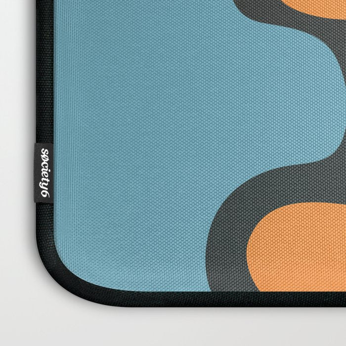 Mid-Century Modern Abstract Art 18 Laptop Sleeve Gallery Image 3