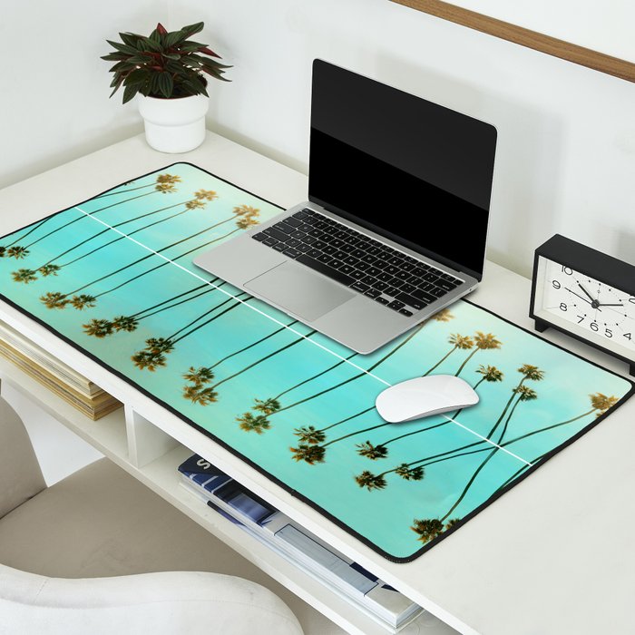 Palm Reflections Desk Mat Gallery Image 2