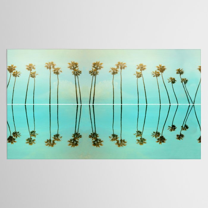 Palm Reflections Tablecloth Gallery Image 2