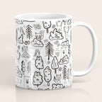 Woodland Animals Large Coffee Mug Gallery Image 1