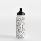 Woodland Animals Large Water Bottle Gallery Image 2