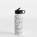 Woodland Animals Large Water Bottle Gallery Image 1