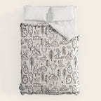 Woodland Animals Large Comforter Gallery Image 6