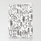 Woodland Animals Large Stationery Card Gallery Image 2