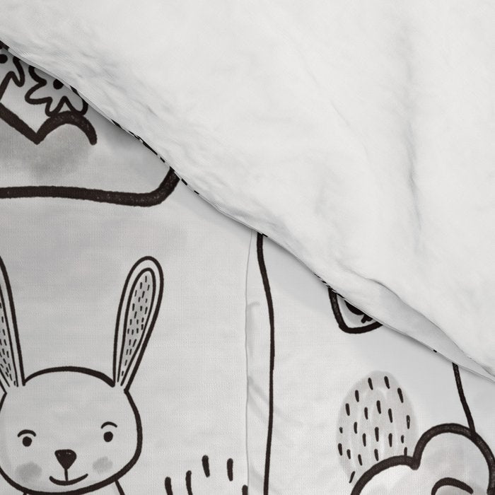 Woodland Animals Large Comforter Gallery Image 4