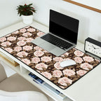 A Realm Of Roses - Dark Academia Pink Desk Mat Gallery Image 2