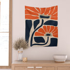 bold baby flower  Wall Tapestry Gallery Image 2